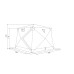 Палатка Winter Dream House XT 190 Утеплитель 200 гр/м2